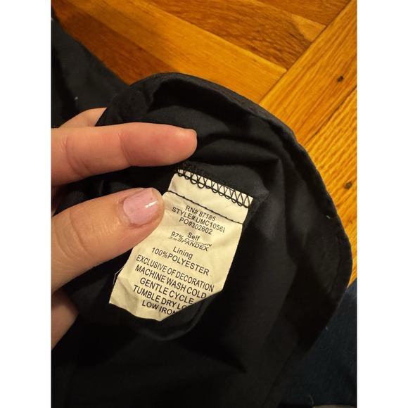 Vintage Ruby Rox Black Retro White Buttons Dress Pockets Puff Sleeves‎ Juniors 9 - Picture 9 of 9